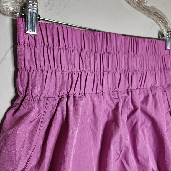 Free People Movement Pink Orchid Active Shorts Lined Size XL New - Picture 8 of 15